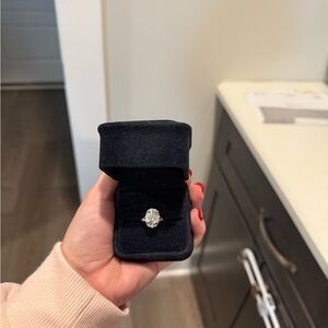 5.01 Old Mine Lab Grown Diamond Engagement Ring